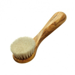 Hydrea London Veido valymo šepetėlis Olive Wood Facial Brush