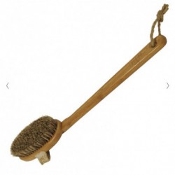 Hydrea London  Kūno šveitimo šepetys su nuimama rankena Bamboo Body Brush with Detachable handle