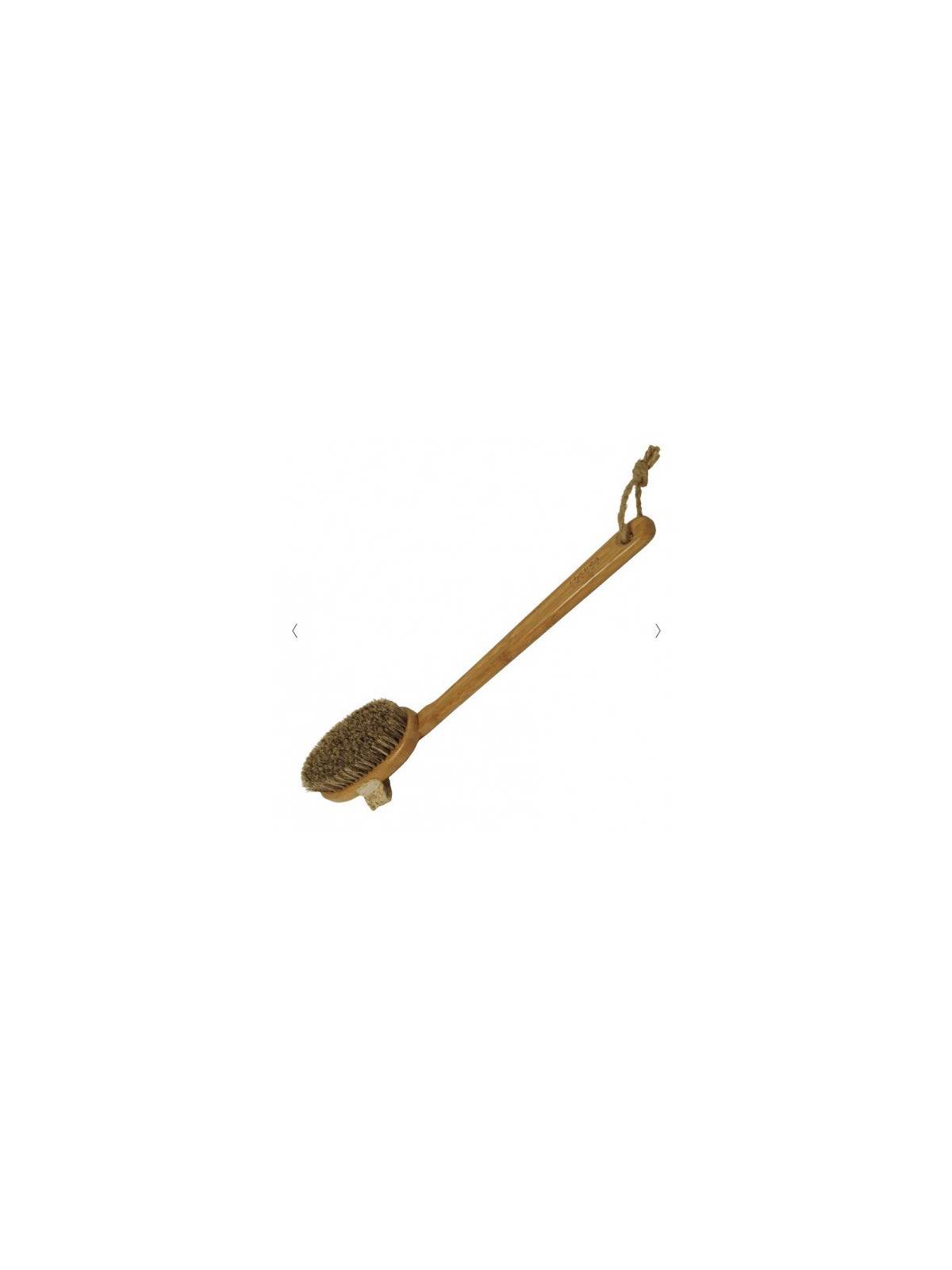 Hydrea London Kūno šveitimo šepetys su nuimama rankena Bamboo Body Brush with Detachable handle