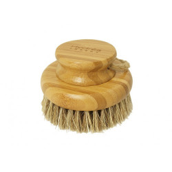 Hydrea London Apvalus bambuko kūno šepetėlis Round Bamboo Body Brush