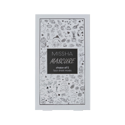 Missha Veido kaukių rinkinys Mascure Solution Sheet Mask Gift Set