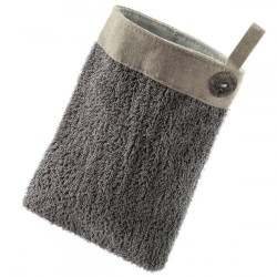 Hydrea London Kūno šveitimo pirštinė Sisal + Unbleached Linen SPA Mitt