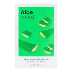 Missha Veido kaukė su alavijais Airy Fit Sheet Mask Aloe