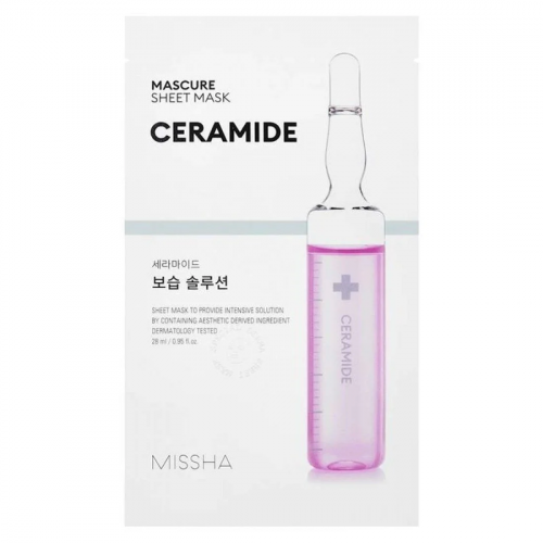 Missha Lakštinė veido kaukė Mascure Solution Sheet Mask
