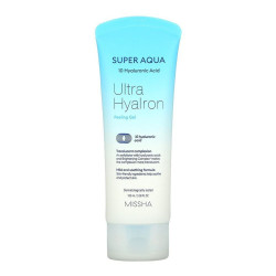 Missha Šveičiamasis veido gelis Super Aqua Ultra Hyalron Peeling Gel