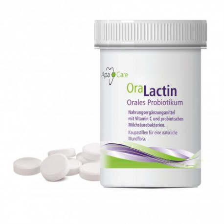 ApaCare Burnos probiotikai su vitaminu C OraLactin Oral Probiotics