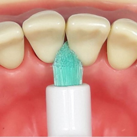 ApaCare Vieno danties šepetėlio galvutės Sonic 3D Sensitive Single Tuft Toothbrush Heads