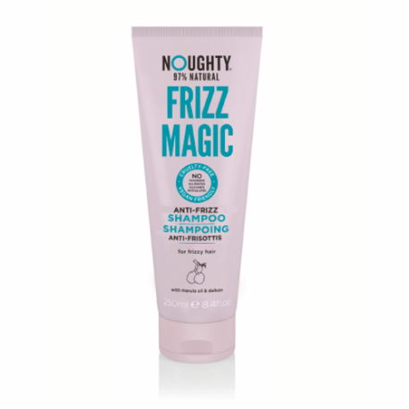 Noughty Glotninamasis šampūnas su marulos aliejumi ir japoninių ridikų ekstraktais Frizz Magic Anti-Frizz Shampoo