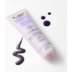 Noughty Geltonus plaukų atspalvius koreguojantis šampūnas su mėlynių ir juodųjų serbentų ekstraktais Purple Reign Shampoo