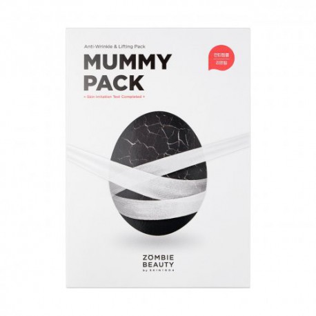 SKIN1004 Senėjimą stabdančių veido kaukių rinkinys Zombie Beauty Mummy Pack & Activator Kit