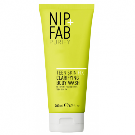 NIP + FAB Valomasis kūno prausiklis Teen Skin Fix Clarifying Body Wash