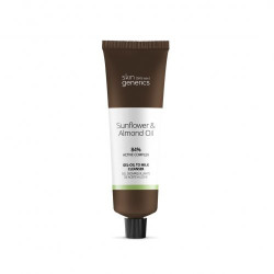 Skin Generics Valomasis gelis- pienelis Sunflower + Almond Oil Gel-Oil To Milk Cleanser