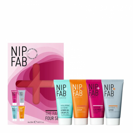 NIP + FAB Veido priežiūros rinkinys The Fab Four Gift Set