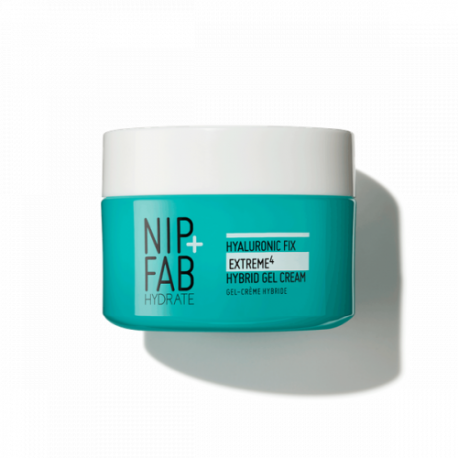 NIP + FAB Drėkinamasis veido kremas su hialurono rūgštimi Hyaluronic Fix Extreme4 Hybrid Gel Cream