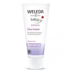 Weleda Veido kremas su svilarožėmis White Mallow Face Cream