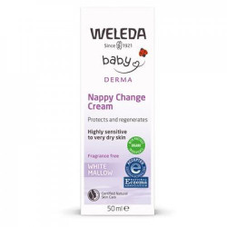 Weleda Kremas nuo iššutimų su svilarožėmis White Mallow Nappy Change Cream