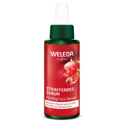 Weleda Stangrinamasis veido serumas su granatais ir peruvinėmis pipirnėmis Pomegranate & Maca Peptides Firming Face Serum