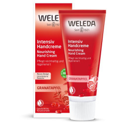 Weleda Regeneruojamasis rankų kremas su granatais Pomegranate Nourishing Hand Cream