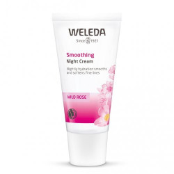 Weleda Naktinis kremas nuo raukšlių su laukinėmis rožėmis WildRose Smoothing Night Cream