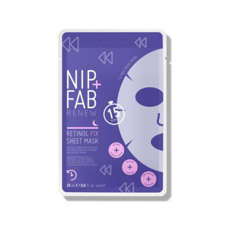 NIP + FAB Lakštinė veido kaukė su retinoliu Retinol Fix Sheet Mask