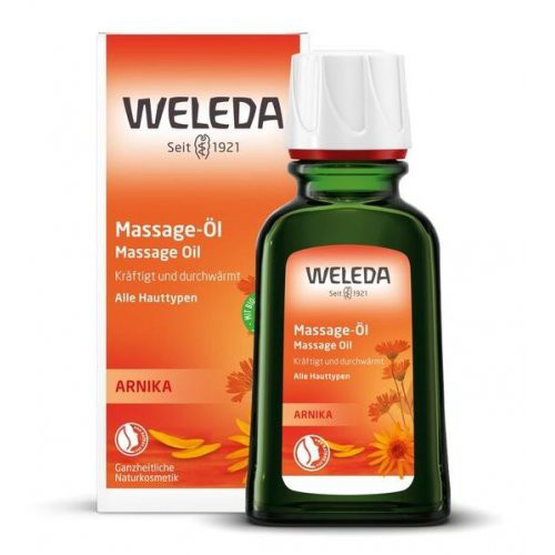 Weleda Masažo aliejus kūnui su arnika Arnica Massage Oil