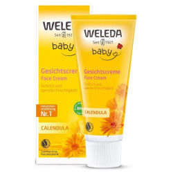 Weleda Vaikiškas veido kremas su medetkomis Calendula Baby Face Cream