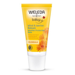 Weleda Vaikiškas apsauginis kremas nuo vėjo ir šalčio su medetkomis Calendula Baby Weather Protection Balm