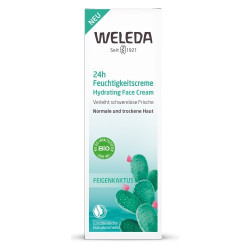 Weleda Drėkinamasis veido kremas Cactus 24H Hydrating Face Cream