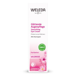 Weleda Paakių kremas nuo raukšlių su laukinėmis rožėmis Wild Rose Smoothing Eye Cream
