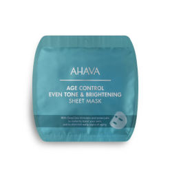 Ahava Lakštinė veido kaukė Age Control Even Tone & Brightening Sheet Mask