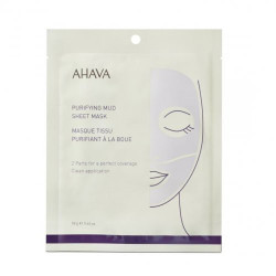 Ahava Valomoji purvo lakštinė kaukė Purifying Mud Sheet Mask