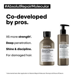 L'Oréal Professionnel Plaukų molekulinę struktūrą atstatančių priemonių linijos rinkinys Serie Expert Absolut Repair Molecular P