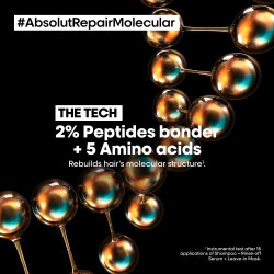 L'Oréal Professionnel Molekulinę struktūrą atstatantis serumas pažeistiems plaukams Serie Expert Absolut Repair Molecular Serum