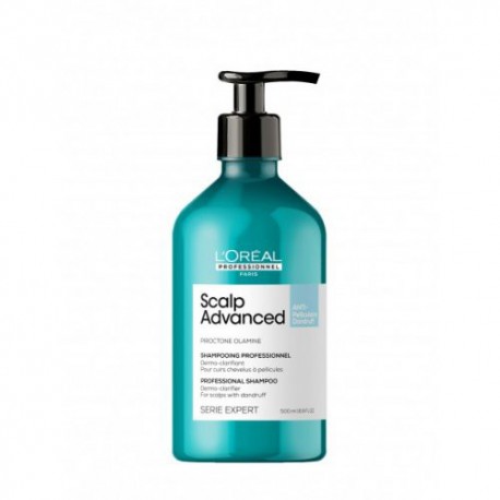 L'Oréal Professionnel Valomasis plaukų šampūnas nuo pleiskanų Scalp Advanced Anti-Dandruff Dermo-Clarifier Shampoo
