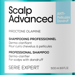 L'Oréal Professionnel Valomasis plaukų šampūnas nuo pleiskanų Scalp Advanced Anti-Dandruff Dermo-Clarifier Shampoo