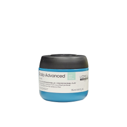 L'Oréal Professionnel Valomoji kaukė - šampūnas riebiai galvos odai Scalp Advanced Anti-Oiliness 2-In-1 Deep Purifier Clay