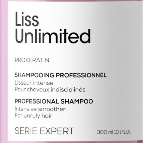 L'Oréal Professionnel Glotninamasis nepaklusnių plaukų šampūnas Liss Unlimited Shampoo