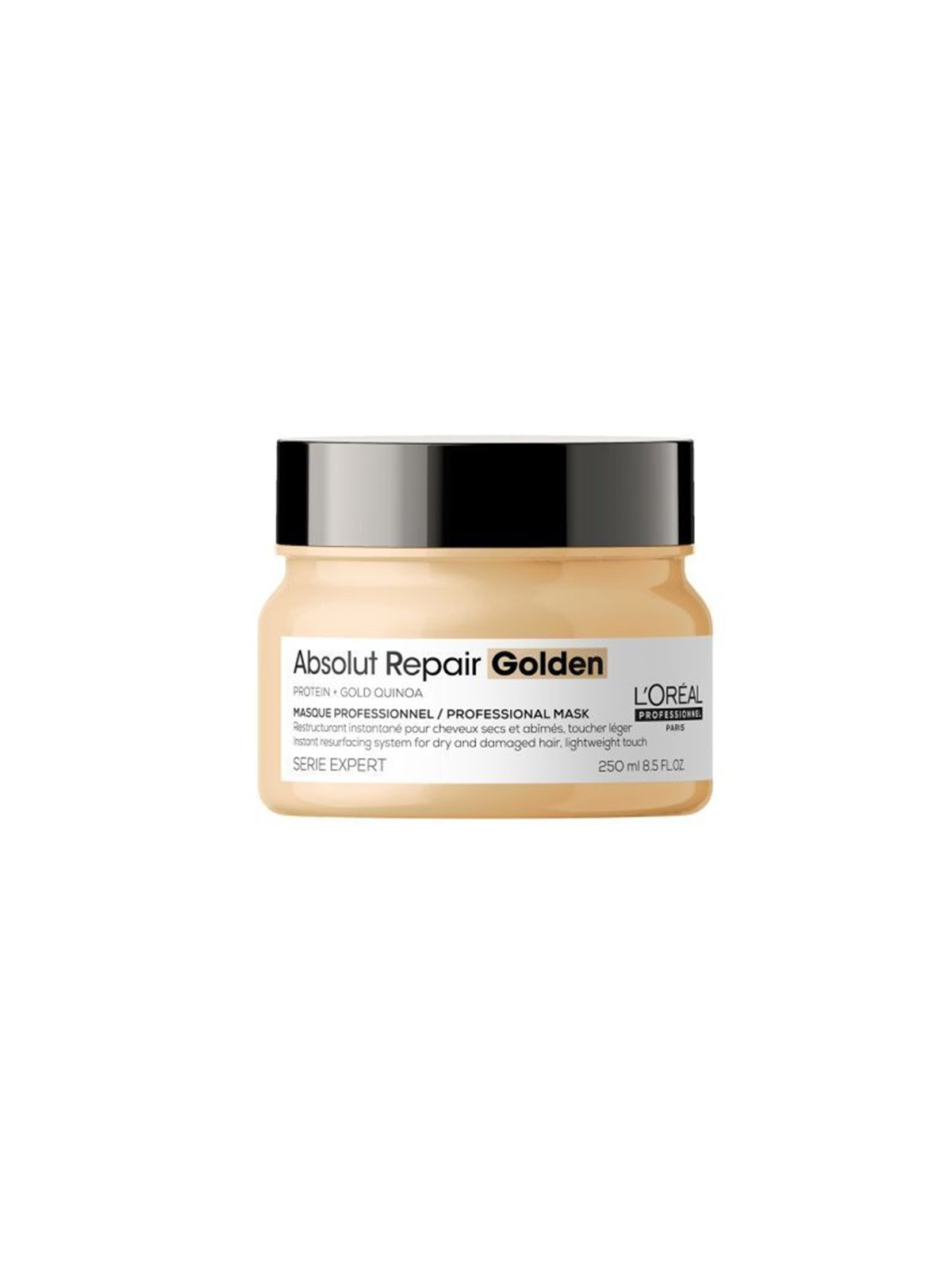 L'Oréal Professionnel Atkuriamoji kaukė sausiems ir pažeistiems plaukamsAbsolut Repair GOLDEN with Protein and Gold Quinoa