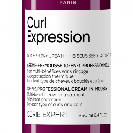 L'Oréal Professionnel Kreminės plaukų putos visiems garbanų tipams Curl Expression 10 in 1 Cream in Mousse