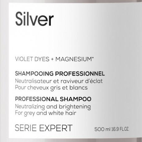 L'Oréal Professionnel Atspalvį koreguojantis šampūnas Serie Expert Silver