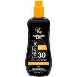 Australian Gold Purškiama apsauga nuo saulės su morkų sėklų aliejumi SPF30 Spray with Carrot Oil