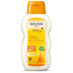 Weleda Vaikiškas bekvapis kūno aliejus medetkomis Calendula Baby Oil