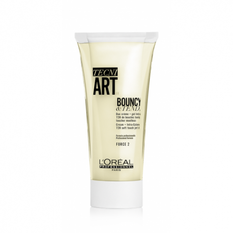 L'Oréal Professionnel Dvigubos tekstūros plaukų formavimo priemonė Tecni Art Bouncy & Tender