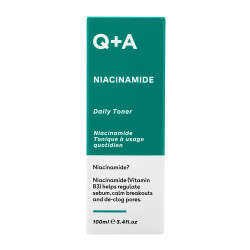 Q+A Niacinamido kasdienis veido tonikas Niacinamide Daily Toner