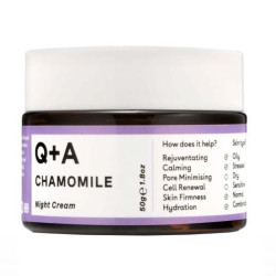 Q+A Naktinis veido kremas su ramunėlėmis Chamomile Night Cream