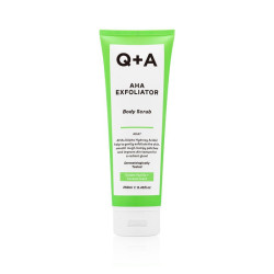 Q+A Kūno šveitiklis su AHA rūgštimi AHA Exfoliator Body Scrub