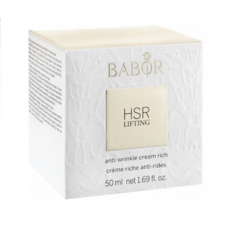 Babor Stangrinantis veido kremas sausai odai HSR Lifting Anti-Wrinkle Cream Rich