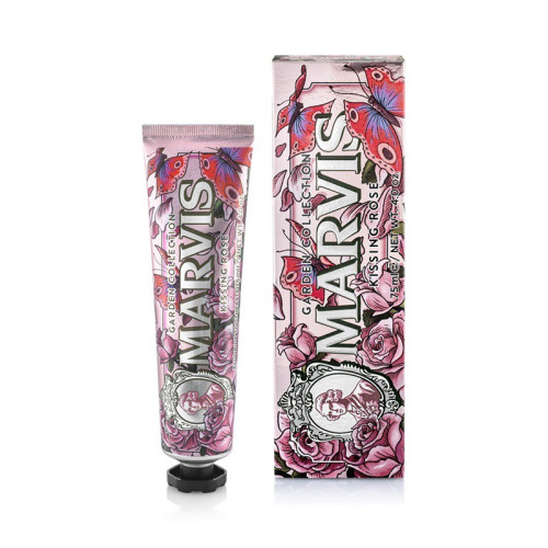 MARVIS Mėtų ir rožių aromato dantų pasta Kissing Rose Toothpaste