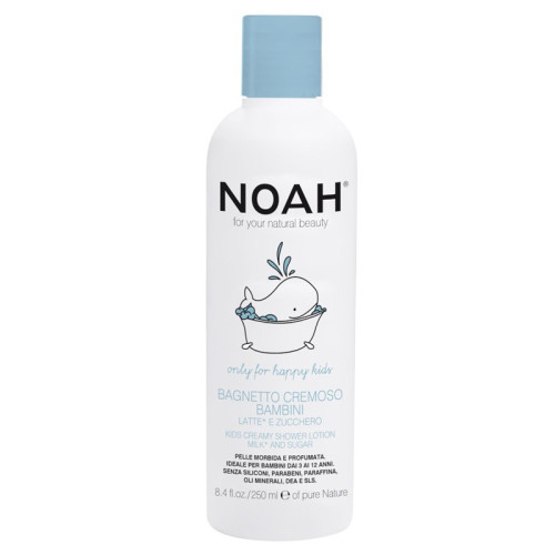 Noah Vaikiškas kreminis kūno prausiklis su pienu ir cukrumi Kids Creamy Shower Lotion Milk* And Sugar