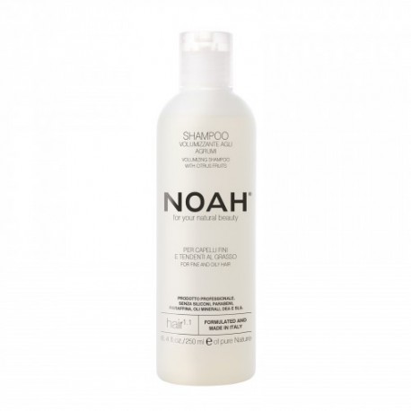 Noah Apimties suteikiantis plaukų šampūnas Thickening Shampoo With Citrus Fruits